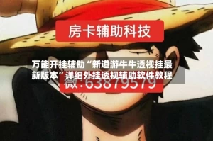 万能开挂辅助“新道游牛牛透视挂最新版本”详细外挂透视辅助软件教程