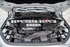宝马节气门匹配方法/宝马节气门是怎样控制的