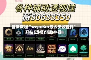 辅助教程“wepoKer怎么安装挂件”开挂(透视)辅助神器