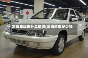 富康车现在什么价位(富康轿车多少钱)