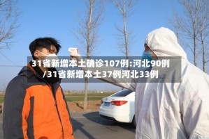 31省新增本土确诊107例:河北90例/31省新增本土37例河北33例