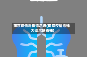 南京疫情毒株德尔塔(南京疫情毒株为德尔塔毒株)