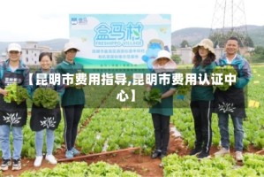 【昆明市费用指导,昆明市费用认证中心】