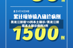 黑龙江新增15例本土确诊/黑龙江新增本土确诊病例3例