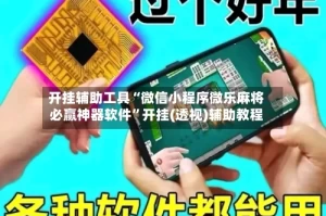 开挂辅助工具“微信小程序微乐麻将必赢神器软件”开挂(透视)辅助教程