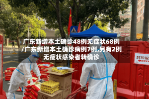 广东新增本土确诊48例无症状68例/广东新增本土确诊病例7例,另有2例无症状感染者转确诊