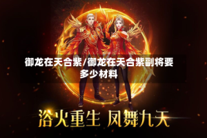 御龙在天合紫/御龙在天合紫副将要多少材料