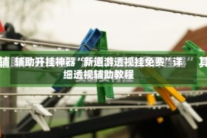 辅助开挂神器“新道游透视挂免费”详细透视辅助教程