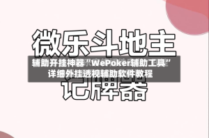 辅助开挂神器“WePoker辅助工具”详细外挂透视辅助软件教程