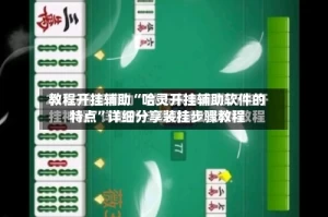 教程开挂辅助“哈灵开挂辅助软件的特点”详细分享装挂步骤教程