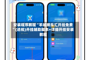 安装程序教程“羊城牌乐汇开挂免费”(透视)开挂辅助脚本+详细开挂安装教程