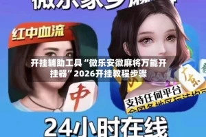 开挂辅助工具“微乐安徽麻将万能开挂器”2026开挂教程步骤