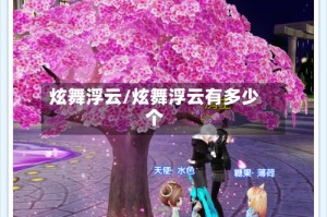 炫舞浮云/炫舞浮云有多少个
