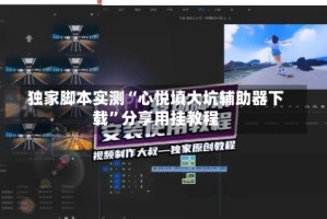 独家脚本实测“心悦填大坑辅助器下载”分享用挂教程