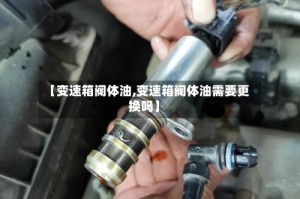 【变速箱阀体油,变速箱阀体油需要更换吗】