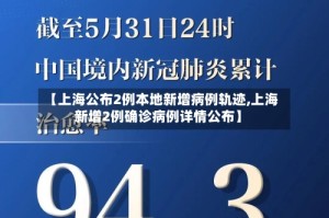 【上海公布2例本地新增病例轨迹,上海新增2例确诊病例详情公布】