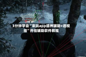 3分钟学会“来玩app德州辅助+透视挂”开挂辅助软件教程