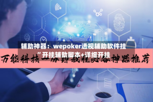 辅助神器：wepoker透视辅助软件挂”开挂辅助脚本+详细开挂