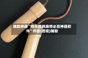 辅助神器“微乐捉鸡麻将必赢神器软件”开挂(透视)辅助