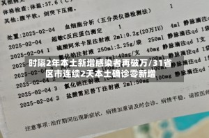 时隔2年本土新增感染者再破万/31省区市连续2天本土确诊零新增