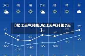 【松江天气预报,松江天气预报7天】