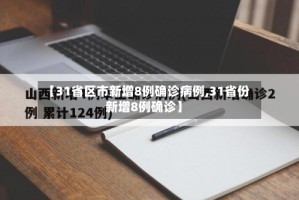 【31省区市新增8例确诊病例,31省份新增8例确诊】