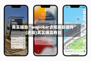 真实辅助“wepoker透视辅助插件”(透视)其实确实有挂