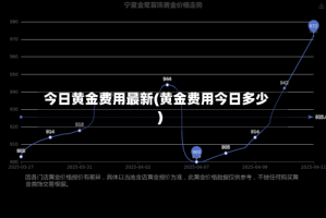 今日黄金费用最新(黄金费用今日多少)