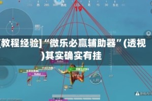 [教程经验]“微乐必赢辅助器”(透视)其实确实有挂