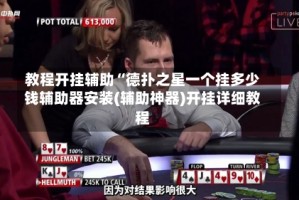 教程开挂辅助“德扑之星一个挂多少钱辅助器安装(辅助神器)开挂详细教程