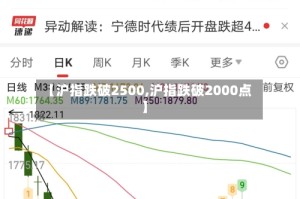 【沪指跌破2500,沪指跌破2000点】