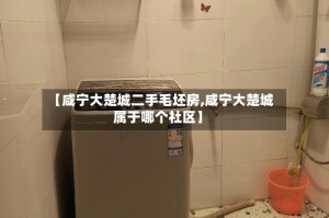 【咸宁大楚城二手毛坯房,咸宁大楚城属于哪个社区】