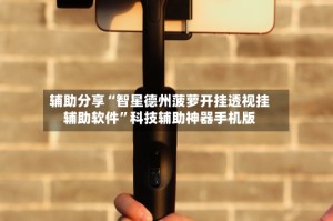 辅助分享“智星德州菠萝开挂透视挂辅助软件”科技辅助神器手机版