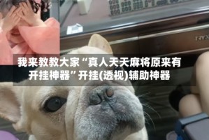 我来教教大家“真人天天麻将原来有开挂神器”开挂(透视)辅助神器