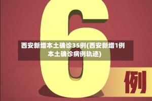 西安新增本土确诊35例(西安新增1例本土确诊病例轨迹)