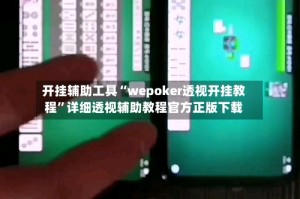 开挂辅助工具“wepoker透视开挂教程”详细透视辅助教程官方正版下载