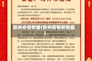 郑州疫情数据(郑州疫情新数据)