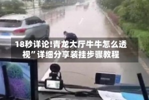 18秒详论!青龙大厅牛牛怎么透视”详细分享装挂步骤教程