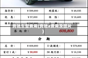奔驰车型费用(奔驰a费用及图片)