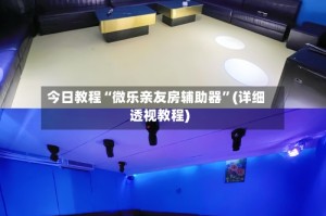 今日教程“微乐亲友房辅助器”(详细透视教程)