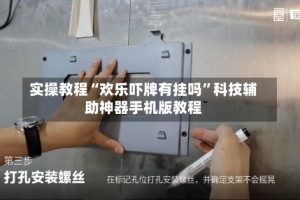 实操教程“欢乐吓牌有挂吗”科技辅助神器手机版教程