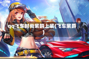 qq飞车时尚紫韵上装(飞车紫爵)