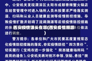 西安疫情源头在哪(西安疫情溯源)