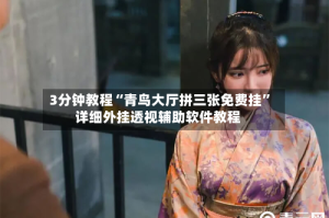 3分钟教程“青鸟大厅拼三张免费挂”详细外挂透视辅助软件教程