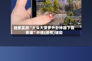 独家实测“大头大菠萝外卦神器下载安装”开挂(透视)辅助