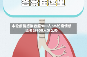 本轮疫情感染者超900人/本轮疫情感染者超900人怎么办