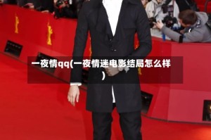一夜情qq(一夜情迷电影结局怎么样)