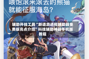 辅助开挂工具“新道游透视辅助器免费版亮点介绍”科技辅助神器手机版教程