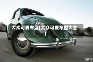 大众可爱车型(大众可爱车型大全)