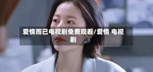 爱情而已电视剧免费观看/爱情 电视剧-第2张图片